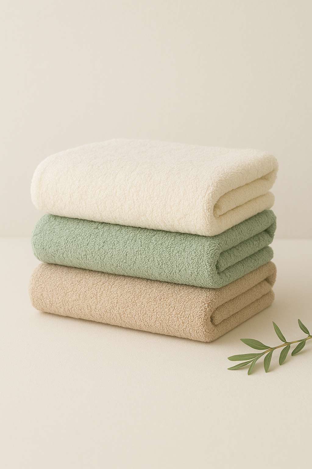 onze collectie handdoeken.