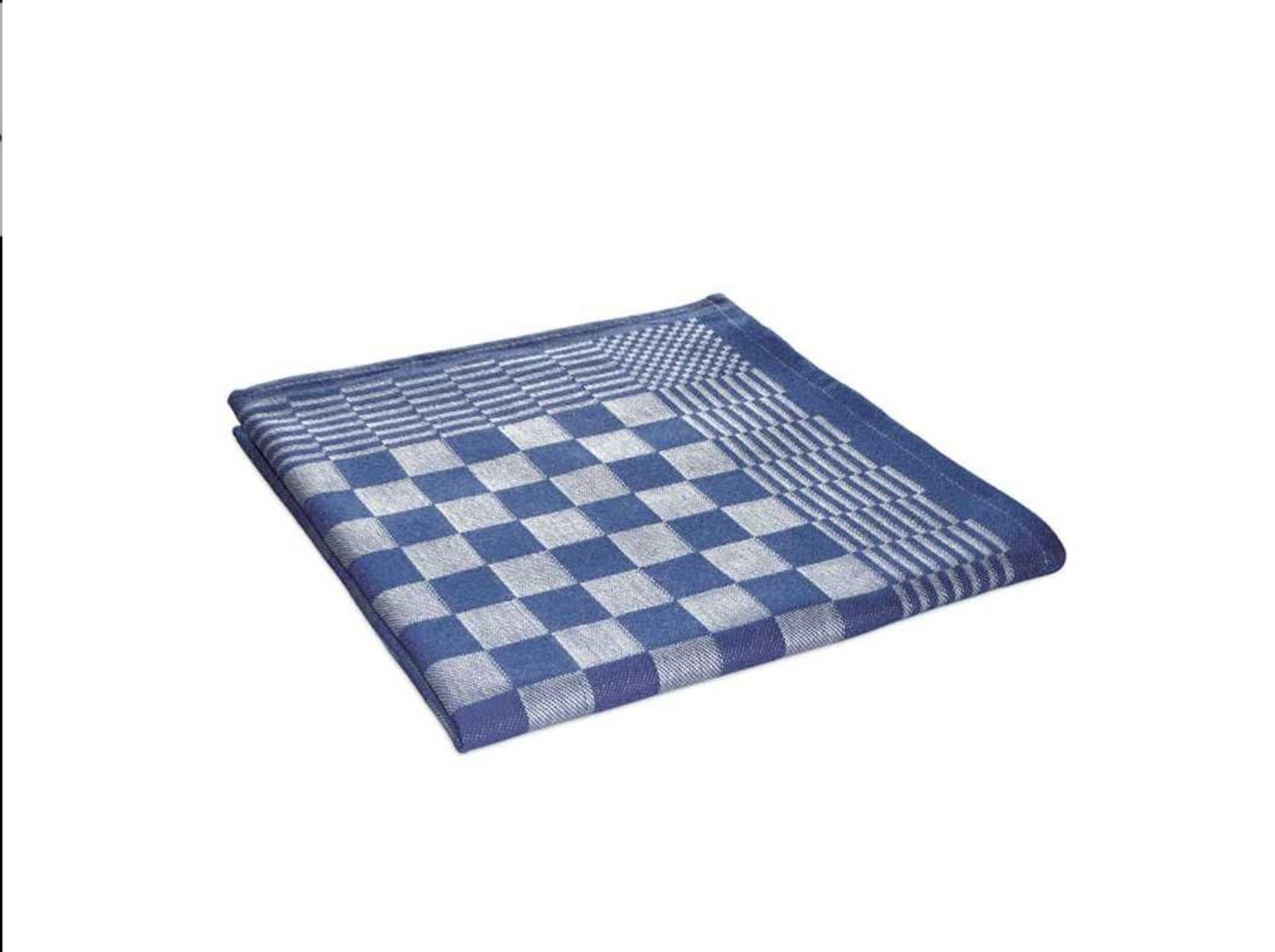 100% katoenen horeca theedoeken blauw 6 stuks