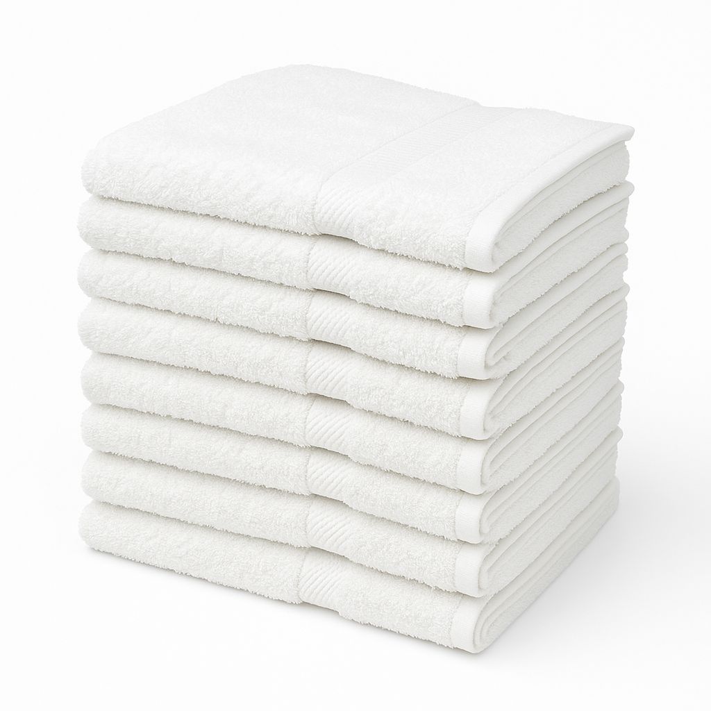 Handdoekenset 10 Stuks – 10st Wit
