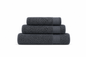 Luxe Handdoekset – Badlaken, Handdoek & Face Towel - Donker grijs